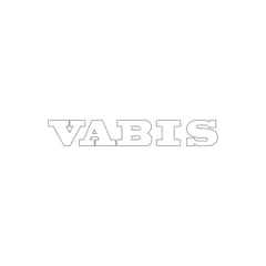 WHITE VABIS PRE-SPACED STICKER
