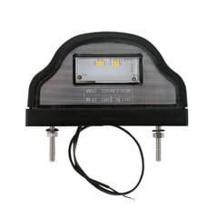 LED LICENCE PLATE LAMP 24V CABLE 0.4 MT WITH CLICK-IN AND BLACK LENS