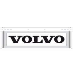 VOLVO CUSTOMIZED WHITE MUDFLAP 650