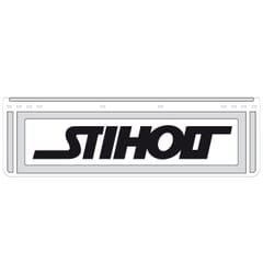 STIHOLT CUSTOMIZED WHITE MUDFLAP 650