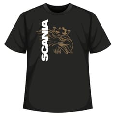 T-SHIRT UNISEX BLACK SCANIA GRIFFIN