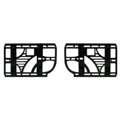 PAIR OF PROTECTIVE GRILL `BLACK LINE BLACK LINE` FOR ISUZU M27