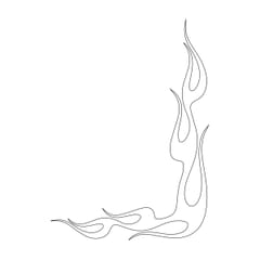 ADESIVO VETROFANIA TRIBALE DX BIANCO