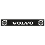 PARASPRUZZO NERO LUNGO PER TRAVERSE PERSONALIZZATO VOLVO CON STEMMA SCRITTA BIANCA
