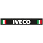 IVECO CUSTOMIZED BLACK MUDFLAP WHITE/LATERAL FLAGS
