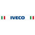 IVECO CUSTOMIZED WHITE MUDFLAP BLUE/LATERAL FLAGS