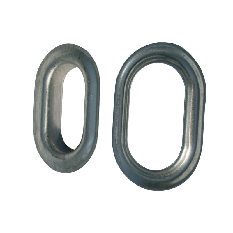 Miederhoff - 20 Ganci Per Teloni Di Camion In Plastica Grigia, Chiusi, 62 X 20 Mm - Ideali Per Riparazioni E Fai Da Te