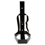 PORTA ESTINTORE IN METALLO PER ESTINTORE DA 6 KG VERNICIATO NERO