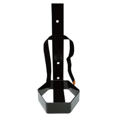 PORTA ESTINTORE IN METALLO PER ESTINTORE DA 6 KG VERNICIATO NERO