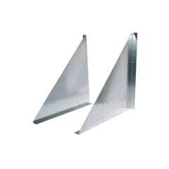 COPPIA STAFFE LAMIERA ZINCATA PER CASSETTE