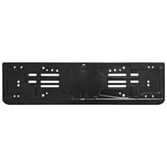 BLACK PAINTED REAR LICENSE PLATE