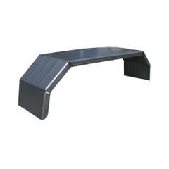 RAW CORNER EDGED MULTI AXLE MUDGUARD