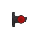 SHORT LED MARKER LAMP RIGHT WITH CABLE 0.5 MT WHITE/RED/ORANGE 10/30V