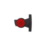 SHORT LED MARKER LAMP LEFT WITH CABLE 0.5 MT WHITE/RED/ORANGE 10/30V