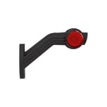 LED MARKER LAMP 60º RIGHT WITH CABLE 0.5 MT WHITE/RED/ORANGE 10/30V