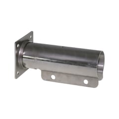FLOWERED STAINLESS STEEL FIXING BRACKET WITH PLATE 4 HOLES AISI 304