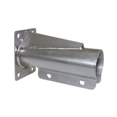 STAINLESS STEEL REINFORCED FIXING BRACKET WITH PLATE 4 HOLES AISI 304