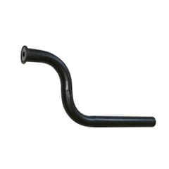 TUBO CURVO ATTACCO CHASSIS VERNICIATO NERO