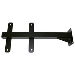 SUPPORTO PER PARAFANGO PIATTO VERNICIATO NERO - SX