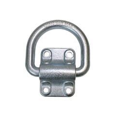 ANELLO DI TRAINO 12 TON. ZINCATO CON PIASTRA FORATA OMOLOGATO UNI EN 12640:2001 DIN 75410-1:2003