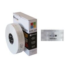NASTRO PER SUPERFICI RIGIDE COLORE BIANCO ROTOLO 50 METRI ECE104 VERSIONE CONTINUA