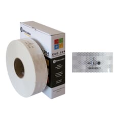 NASTRO PER SUPERFICI TELONATE COLORE BIANCO ROTOLO 50 METRI ECE104 VERSIONE CONTINUA