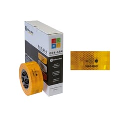 NASTRO PER SUPERFICI RIGIDE COLORE GIALLO ROTOLO 12,50 METRI ECE104 VERSIONE CONTINUA