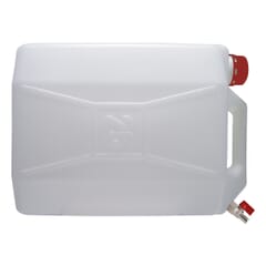 HORIZONTAL PLASTIC WATER TANK 25LT WITH FAUCET
