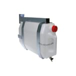 PLASTIC WATER TANK 25 LT WITH GALVANIZED SUPPORT