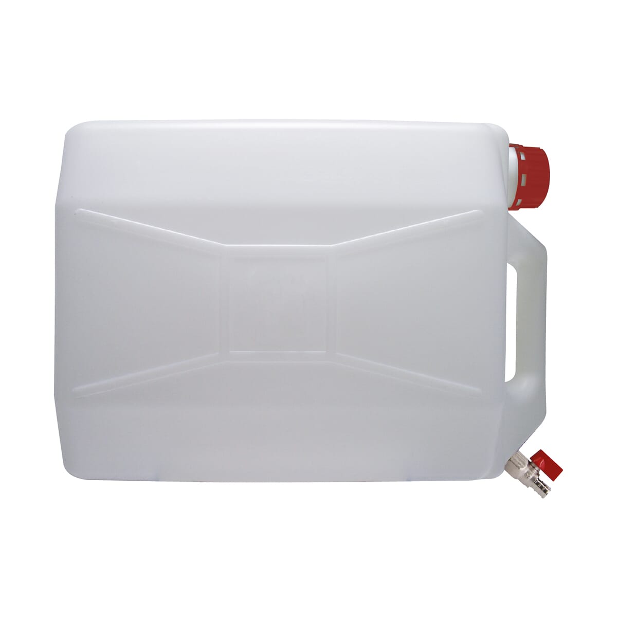 Tanica Acqua Pieghevole 20L Con Rubinetto E Maniglia - Baubar Per Campeggio E Outdoor