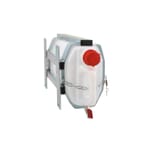 PLASTIC WATER TANK 10 LT WITH GALVANIZED SUPPORT LATERAL FIXING