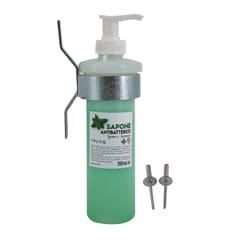 SOAP DISPENSER KIT VERTICAL BRACKET AND ANTIBACTERIAL SOAP