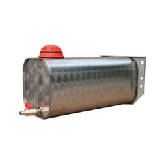 FLOWERED STAINLESS STEEL WATER TANK 12 LT