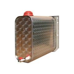 FLOWERED STAINLESS STEEL WATER TANK 25 LT