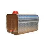 FLOWERED STAINLESS STEEL WATER TANK 25 LT