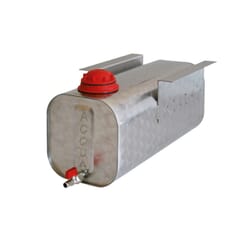 FLOWERED STAINLESS STEEL WATER TANK 12 LT LATERAL BRACKET