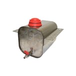 SMALL FLOWERED STAINLESS STEEL WATER TANK