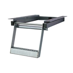 HEAVY GALVANIZED EXTRACTABLE LADDER 1 STEP