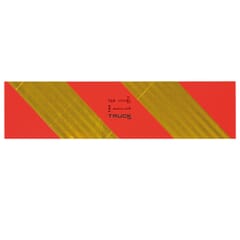 COUPLE OF ALUMINUM REFLECTING PANELS FOR TRUCK - ECE 70/01