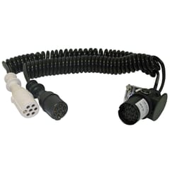 DOUBLE SPIRAL ADAPTER 15 POLES AND TWO 7 POLES 24V PLUGS