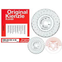 DISCO TACHIGRAFO KIENZLE 180 KM/H 180-24 EC 4 K CONFEZIONI DA 100 PZ.