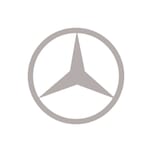 ADESIVO PRESPAZIATO LOGO MERCEDES