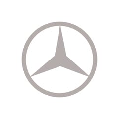 MERCEDES PRE-SPACED STICKER `LOGO`