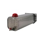 FLOWERED STAINLESS STEEL WATER TANK 17 LT