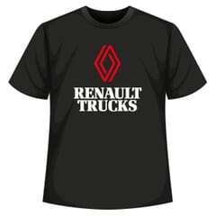 T-SHIRT UNISEX BLACK RENAULT LOGO