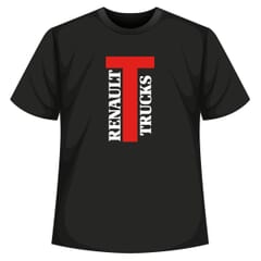 T-SHIRT UNISEX BLACK RENAULT