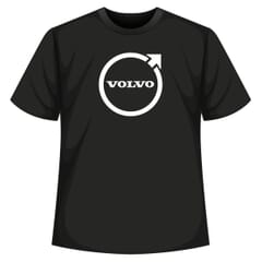 T-SHIRT UNISEX BLACK VOLVO LOGO