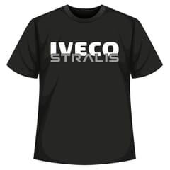 T-SHIRT UNISEX BLACK IVECO STRALIS