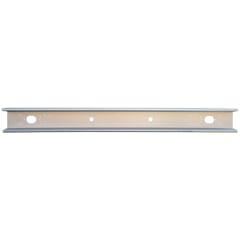 PARAURTI ALLUMINIO ANODIZZATO CERTIFICATO ECE 58R.03 CON FORATURA UNIVERSALE E TAMPONI LATERALI PVC